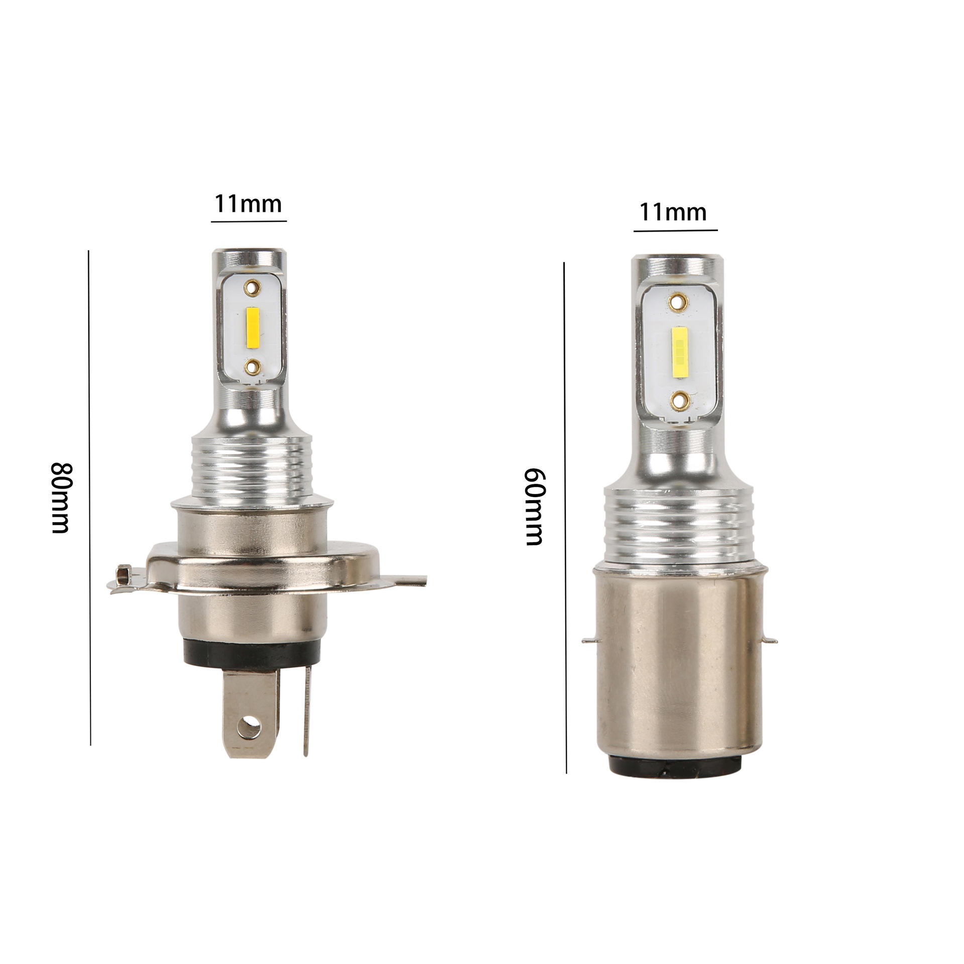 Coche LED antiniebla H7 H4 9005/9006 H11/H8 Ba20d 1860 2SMD luz antiniebla delantera