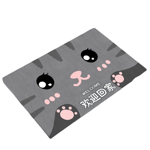 Entry mat door mat bathroom toilet absorbent mat anti-slip pad front door home foot mat door mat rug