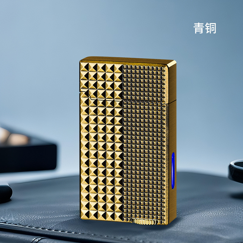 黑科技智能声控朗声打火机巴黎钉油电混合四种感应点火个性潮创意|undefined