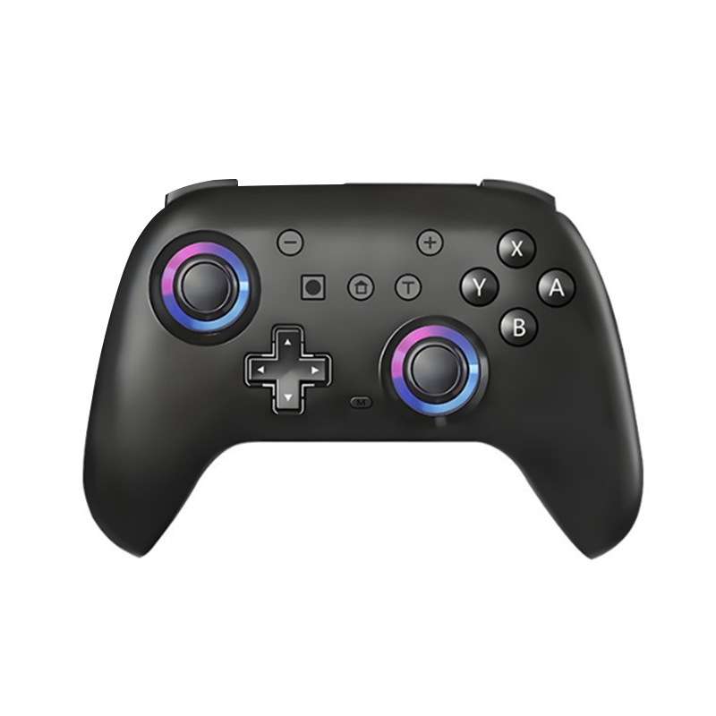 SwitchプログラマブルゲームハンドルRGB照明振動付き六軸steam bluetoothゲームハンドル|undefined
