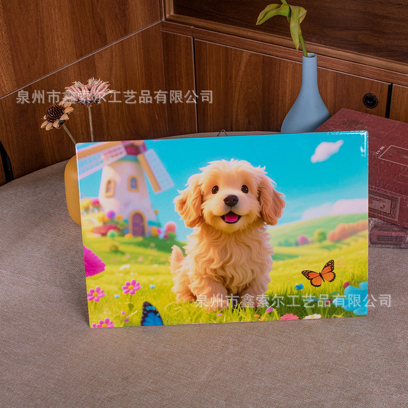 Cross-Border Custom Ceramic Photo Frames, Pet Travel Souvenirs, DIY Personalized Gifts