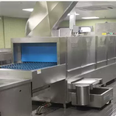 长龙全自动洗碗机商用大型学校餐厅食堂饭店消毒大容量刷碗机