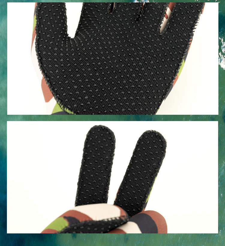 Muta da sub mimetica da 3 mm per uomo, antiscivolo, resistente all'usura, per la pesca dei granchi, per il nuoto degli adulti, calda e resistente al freddo._voghion.com