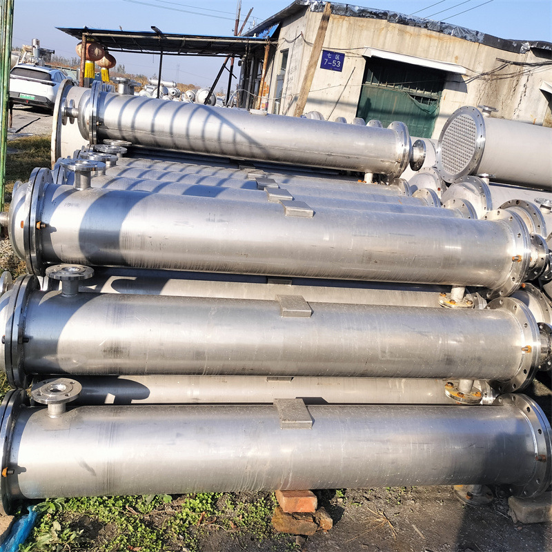 处理二手冷凝器  列管式真空换热设备  化工常压式换热设备