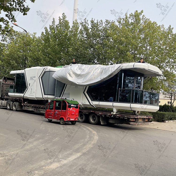 Gran Proyecto de área escénica de Turismo Cultural Net red espacio cápsula B & B contenedor móvil Sun House Hotel