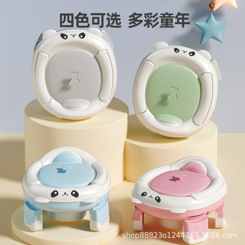 Children's Toilet Seat, Kidsren's Toilet Seat, Universal Anti-Splash Toilet Portable Artifact for Men and Women