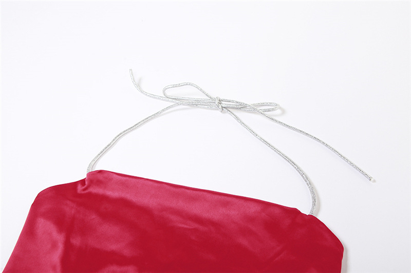 Spring Women Clothes Halter Backless Slim Fit Tank Top High Waist Sexy Hip Bag Skirt Set