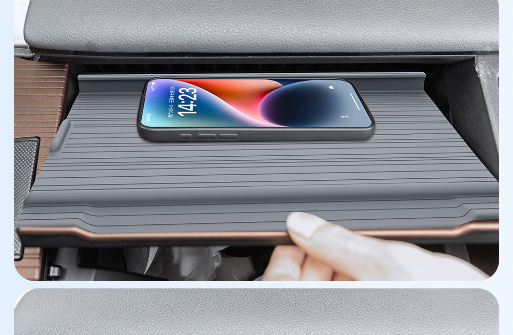 Suitable for Toyota Sienna Center Console Armrest Box Cover Anti-Slip Mat Grevia Armrest Box Leak-Proof Supplies