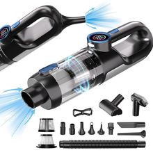 跨境车载吸尘器超强吸力汽车用家用迷你大吸力手持小型无线吸尘器