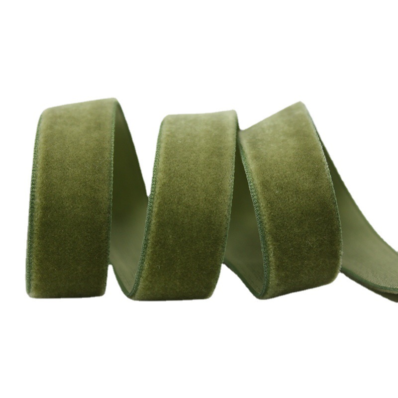 Yao Ming poliéster flocado cinta 3 puntos 1cm DIY accesorios para el cabello horquilla traje regalo embalaje cinta 323-850 image 3