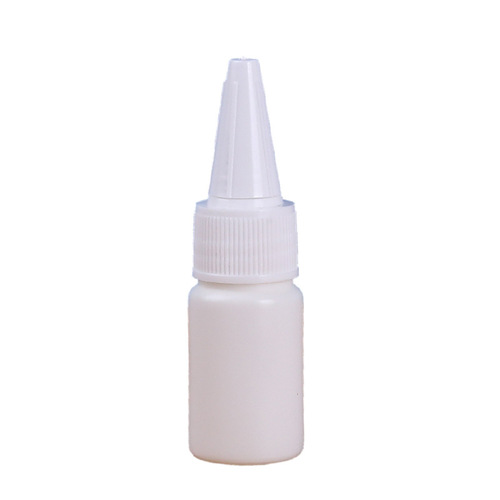 Wholesale transparent pointed-mouth squeeze bottle, soft plastic liquid drop bottle, small empty bottle, glue, cream, paint, refill bottle, sealable