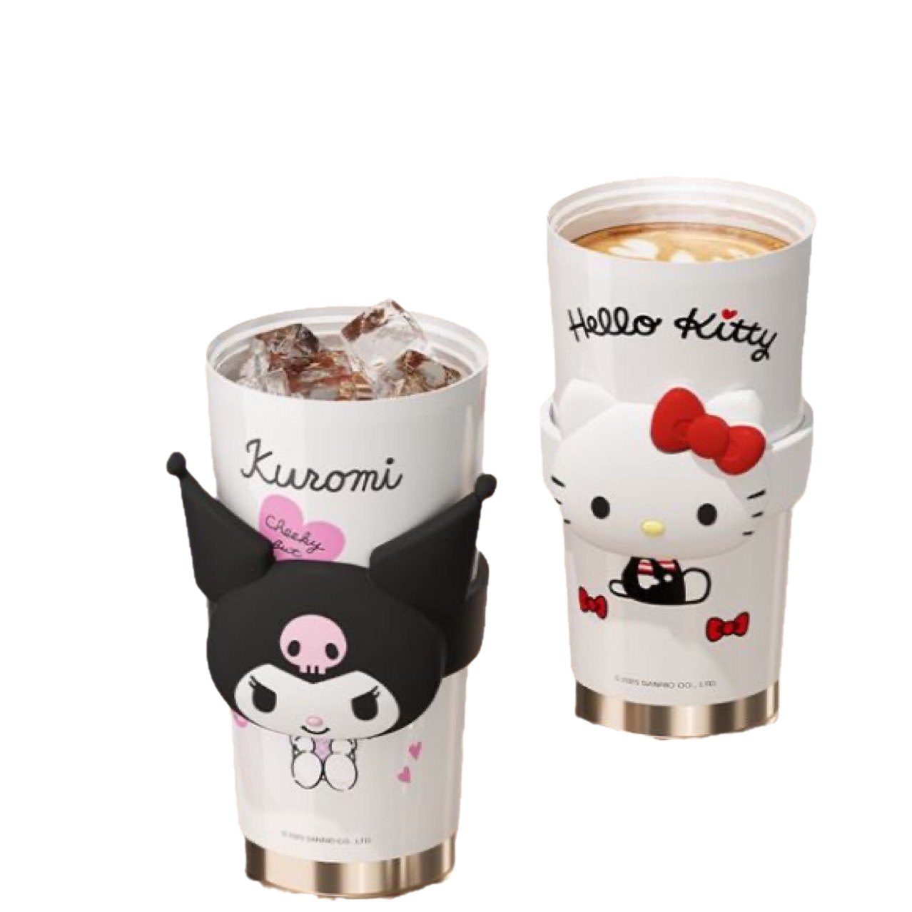 Taza de Viaje Yanis3, Taza de Café de Verano para Hombre y Mujer, Aislada y Resistente al Frío, Revestimiento Interior de Cerámica, Acero Inoxidable