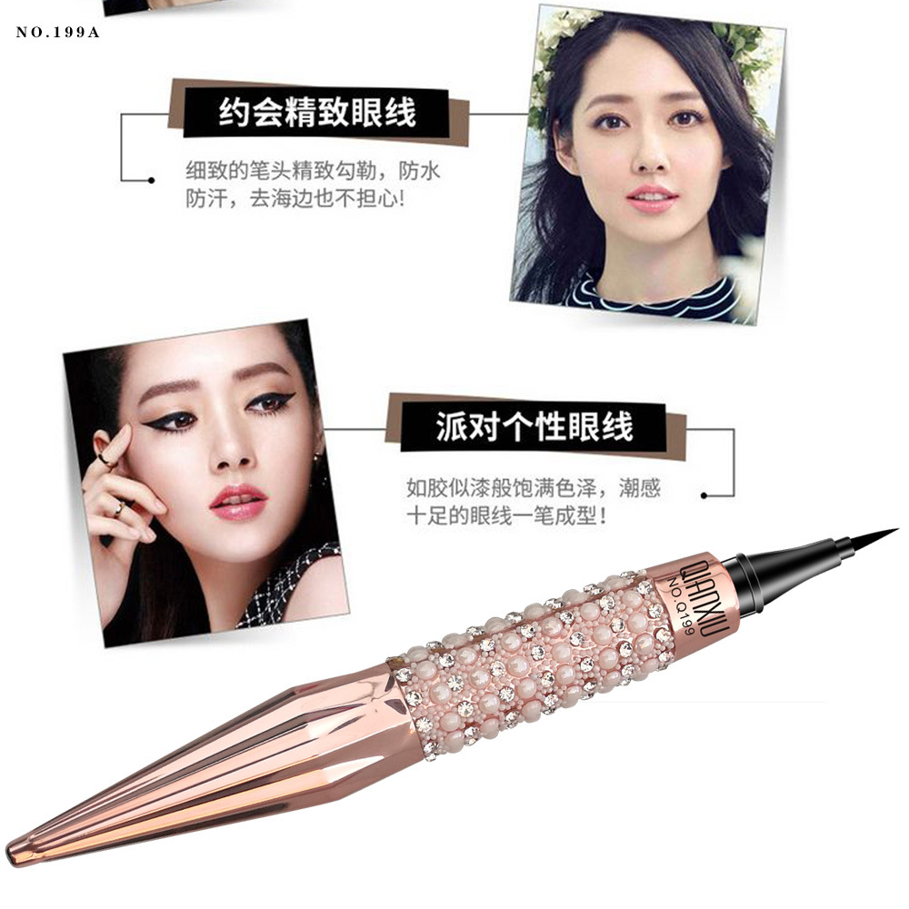 QIANXIU Cross-border Makeup Queen, Scepter non-smudging Eyeliner Liquid Pen, a best-selling product in Europe and America, waterproof and long-lasting eyeliner pen undefined