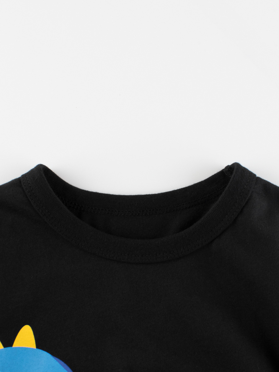 Ropa para niños coreanos marca de moda para niños camiseta de manga corta para niños 27kids verano nueva ropa de bebé para hombres top de dinosaurio de dibujos animados