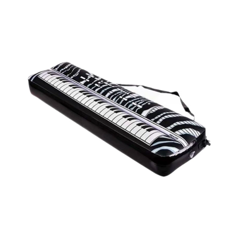Inflatable Musical Toy Set, PVC Instruments (Guitar, Microphone, Sax), Multi-size Options