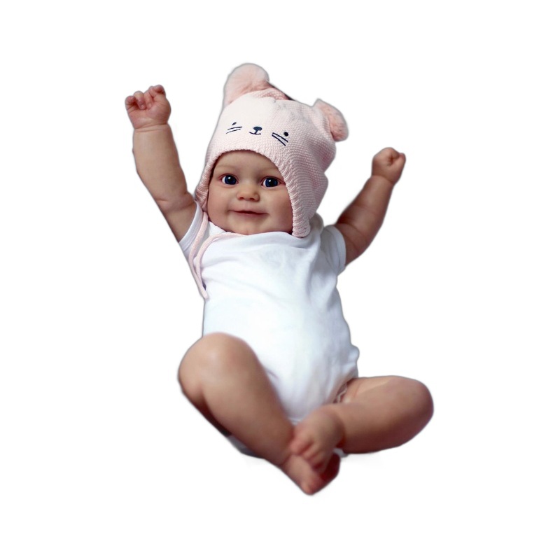 50 cm de simulación muñeca de bebé Maddie todo pegamento puede entrar en el agua bebé suministro de comercio electrónico transfronterizo una venta