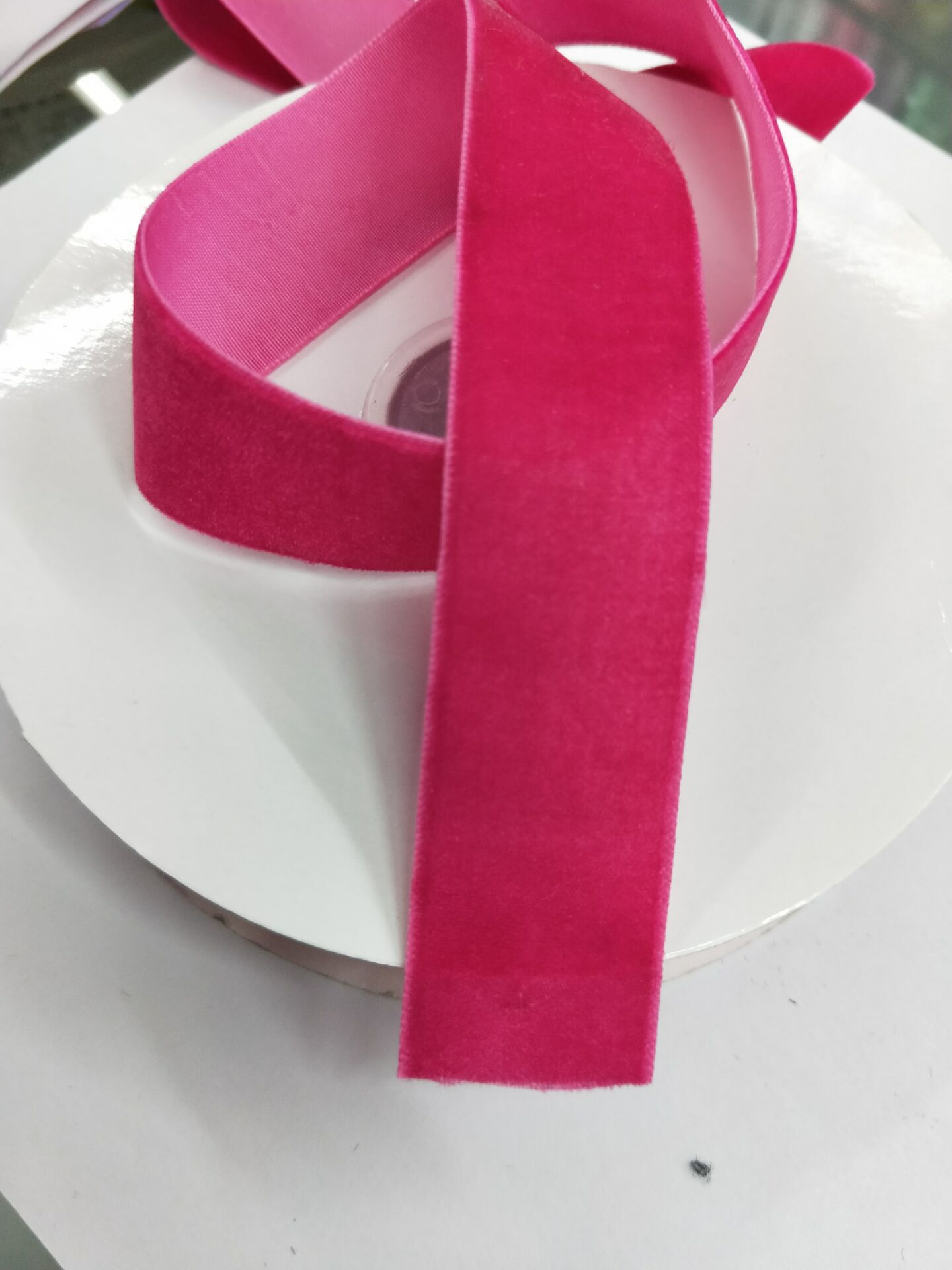 1cm unilateral cinta de terciopelo cinta de terciopelo multi-tamaño cinta de terciopelo ropa de tocado material de decoración