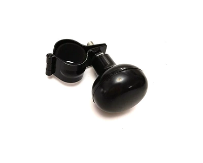 Cross-border Amazon car steering wheel booster ball universal power steering assist metal adjustable (Steering wheel booster) - 508-adjustable-booster-black-blister-paper-card