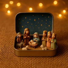 �羳���R�d��ƷMini Christmas Nativity �a���b����Ү�d�Q�����b