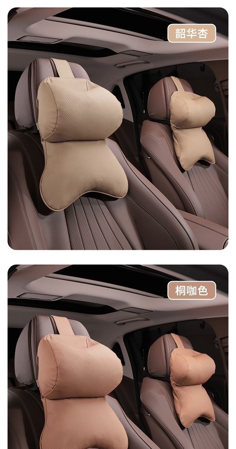 Car Headrest, Comfortable Neck Pillow, Integrated All-Season Seat Shoulder Pillow, Support Pillow, Car Headrest and Lumbar Support