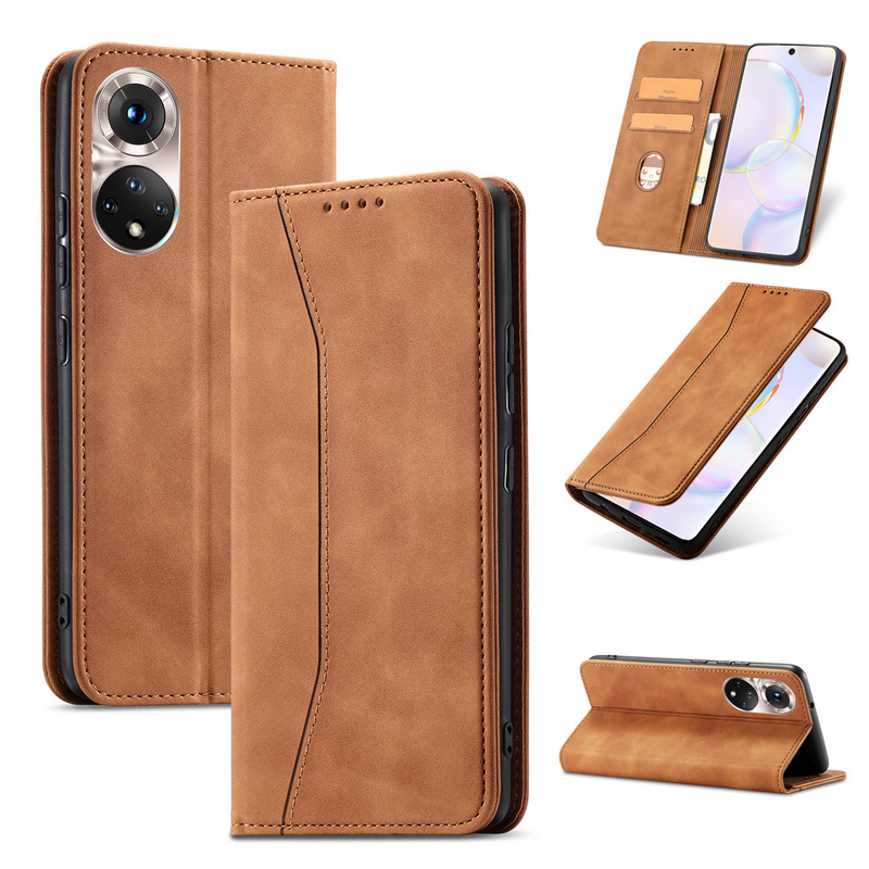 Suitable for Honor600 Mobile Phone Leather Case, Huawei X9B Mobile Phone Case, Magic8Lite New Flip Cover Protective Case X8D