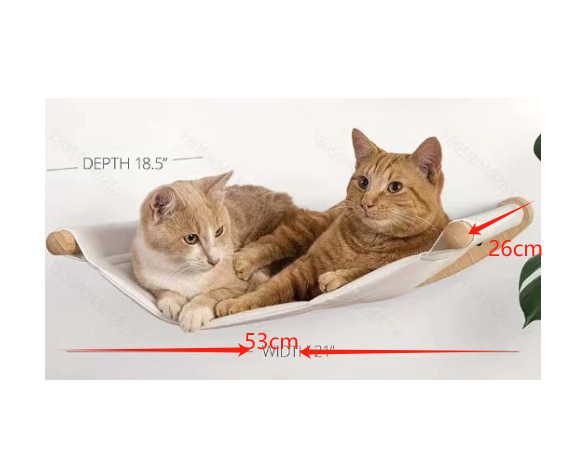 Nuevo gato de madera escalera de escalada montado en la pared de múltiples capas gato escalada rack cuerda de cisne escaleras de madera gato suministros de juguete