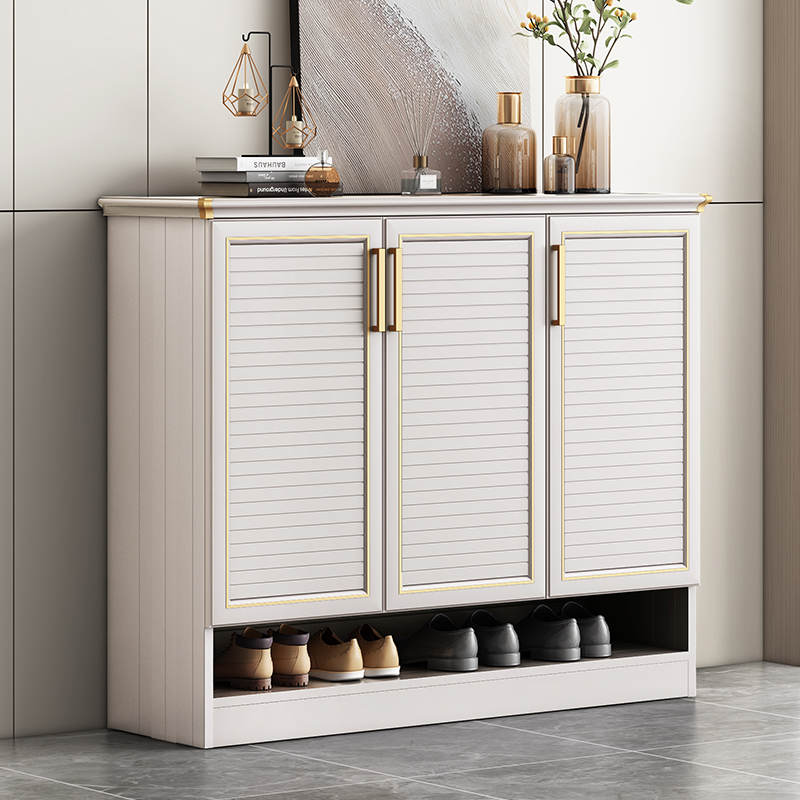 ✅ Aluminum Alloy Shoe Cabinet for Home Use, Suitable for Outdoor and Indoor Entryways, Integrated Foyer Cabinet, Customizable, Modern Minimalist Light Luxury Storage