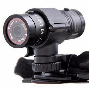 F9 HD 1080P Motosiklet Velosiped Açıq Hava Dəbilqə Qeydedicisi Su Keçirməyən İdman Kamerası
