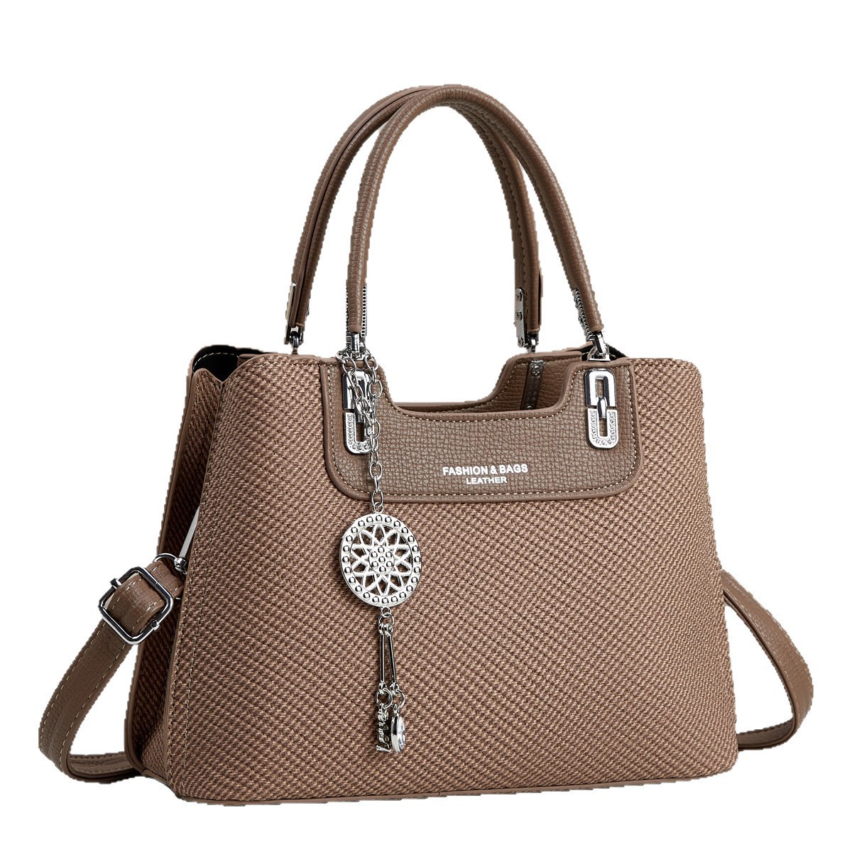 2025 nuevo bolso de mujer transfronterizo bolso de hombro de moda atmósfera bolso de mano de mujer mochila