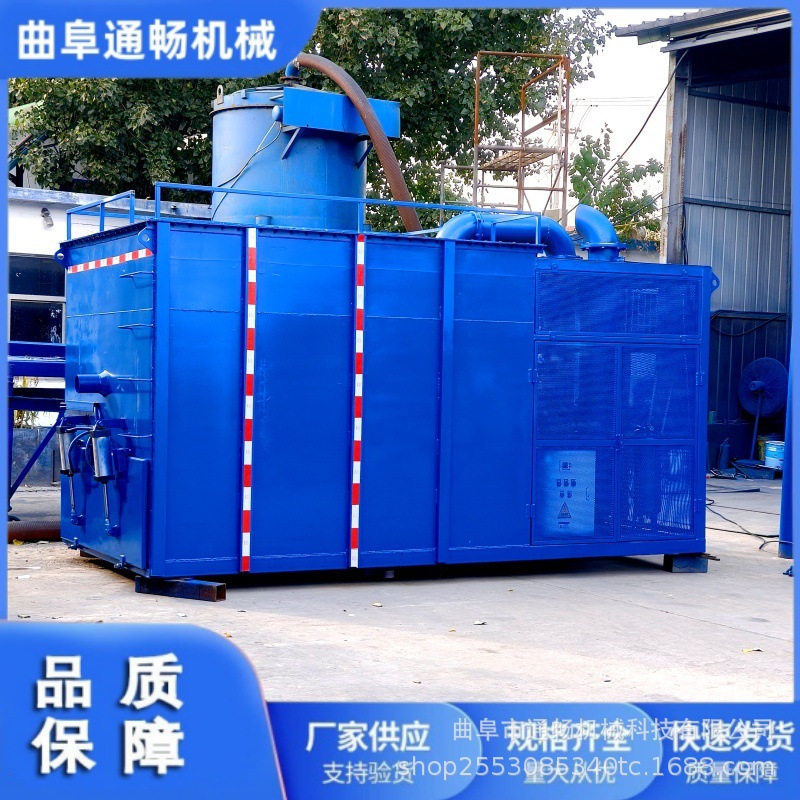 淄博电厂锅炉粉煤灰清灰方箱一体吸灰车 脉冲除尘负压储灰车设备