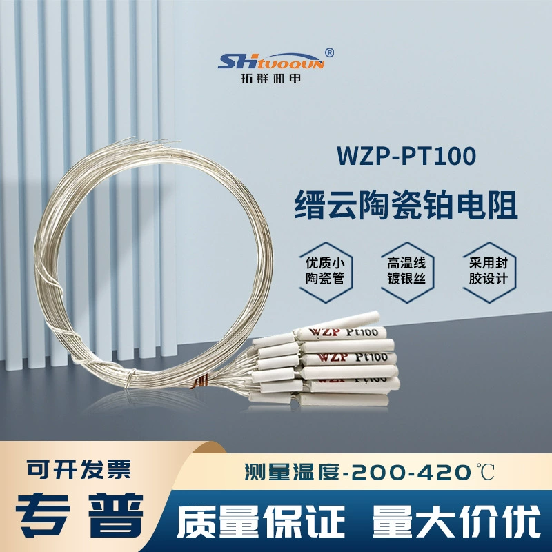 Тепловое сопротивление высокая термостойкость керамический Платиновый датчик температуры pt100 ядро зонда высокое качество Jinyun ядро сопротивления