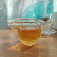 水晶玻璃公道杯加厚耐热创意葫芦气泡分茶器家用功夫茶具茶海公杯