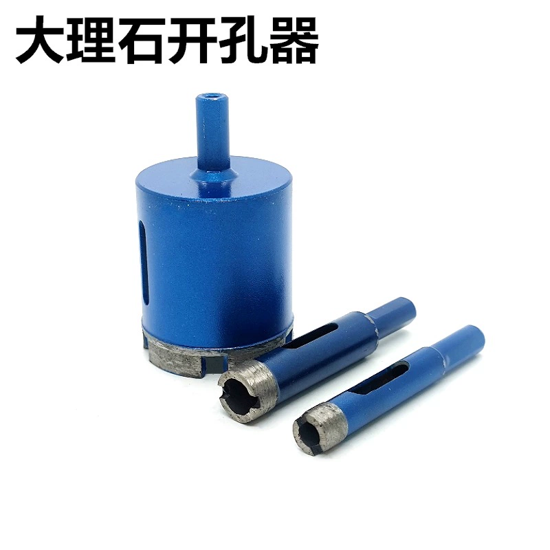 Поставка от производителя: корончатые сверла для сверления отверстий в керамической плитке и мраморе, адаптер с треугольным хвостовиком из спеченного материала.