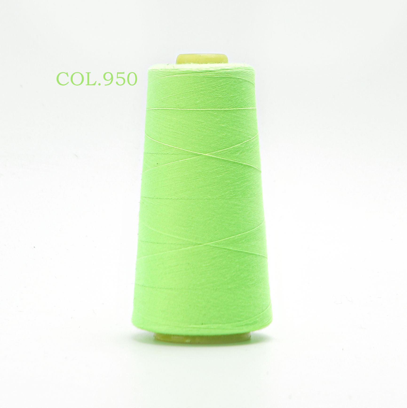 형광 녹색 * 2750 야드 * 40s/2