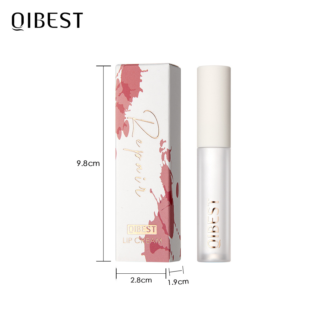 carina QIBEST Lip Cream Shea Butter Lipstick Priming Moisturizing&Feuchtigkeitsspendender Lippenstift_voghion.com