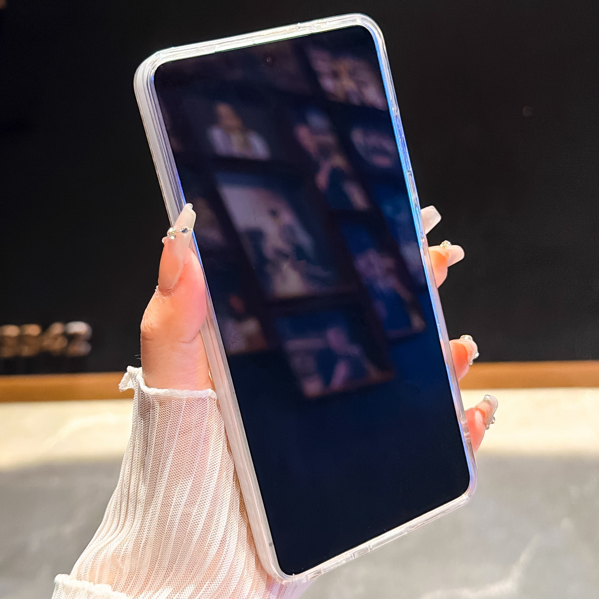 适用三星S26Ultra珍珠小马手机壳S24FE闪钻S25全包防摔DIY保护套