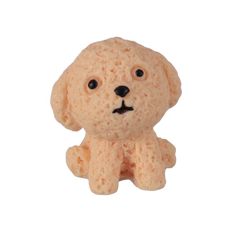 Miniatura mini simulación lindo Bomei Samo perro pequeño animal micro paisaje modelo pequeños adornos de escritorio juguetes pequeños