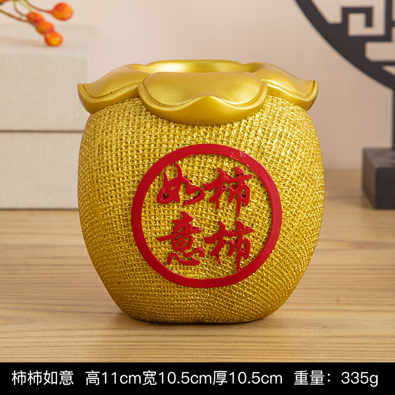 福袋の置物は開業して商売が繁盛しています。