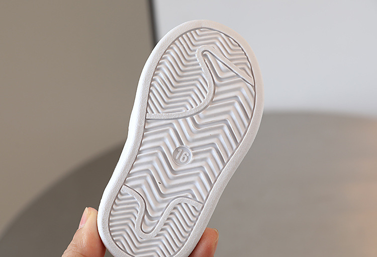 Nouveau Chaussures bébé printemps et automne saison hommes bébé semelle souple chaussures de marche hommes chaussures de sport conseil enfants nouveau blanc_voghion.com