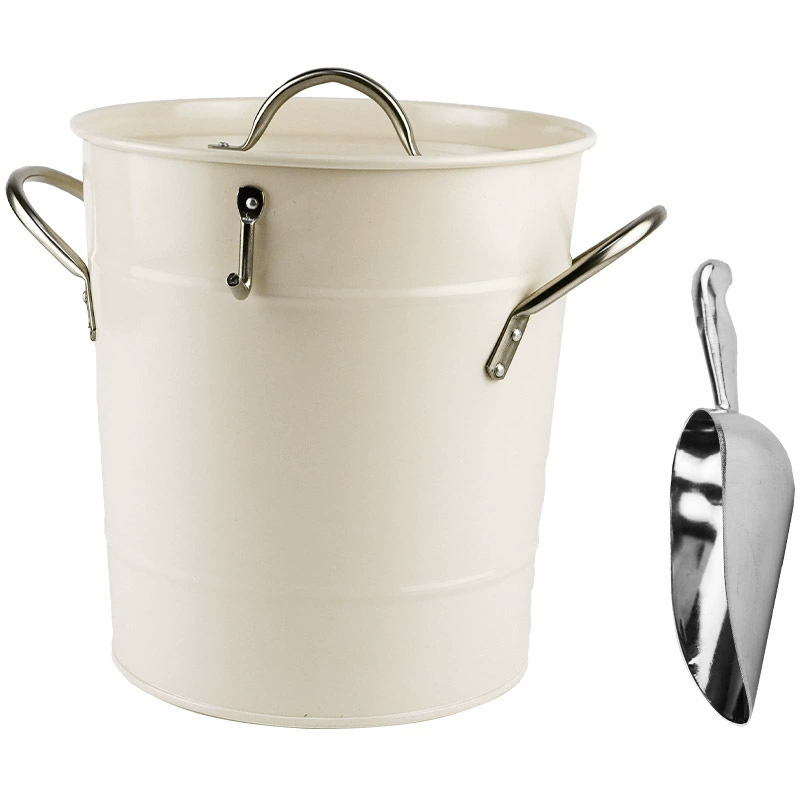 Источник завод американское Ретро оцинкованное железо ведро для льда ведро для напитков KTV бар металлическое железное пивное ведро