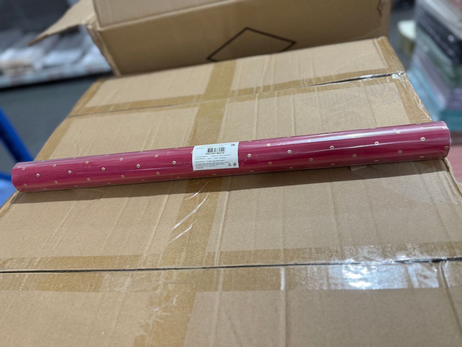 Etiquetado de papel de embalaje de flores, paquete de papel de ramo de flores en stock, no devuelve, no cambia