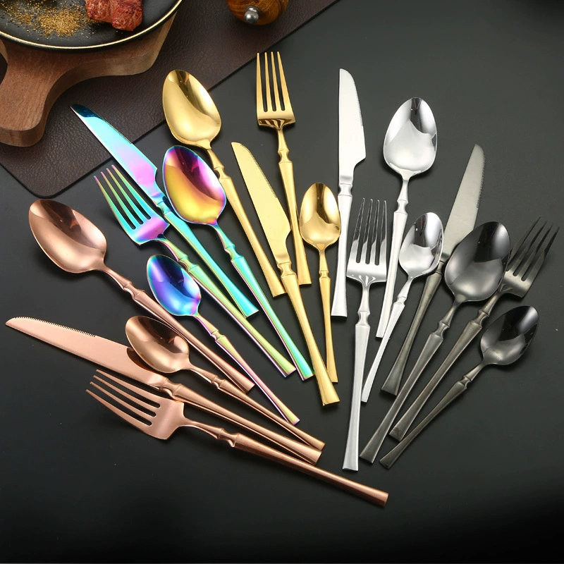(Cross-border trading), tableware stainless steel, set, gift box, Amazon
