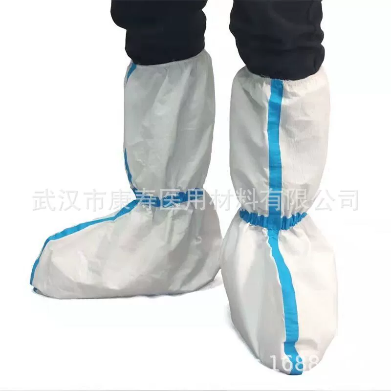Наслоение дышащая пленка чехол для ботинок одноразовый нетканый материал ручной работы пластырь изоляционный Бахилы для эпидемии