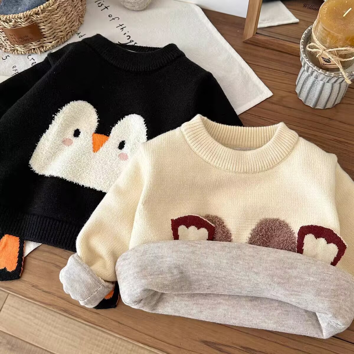 Children's demi-season sweater