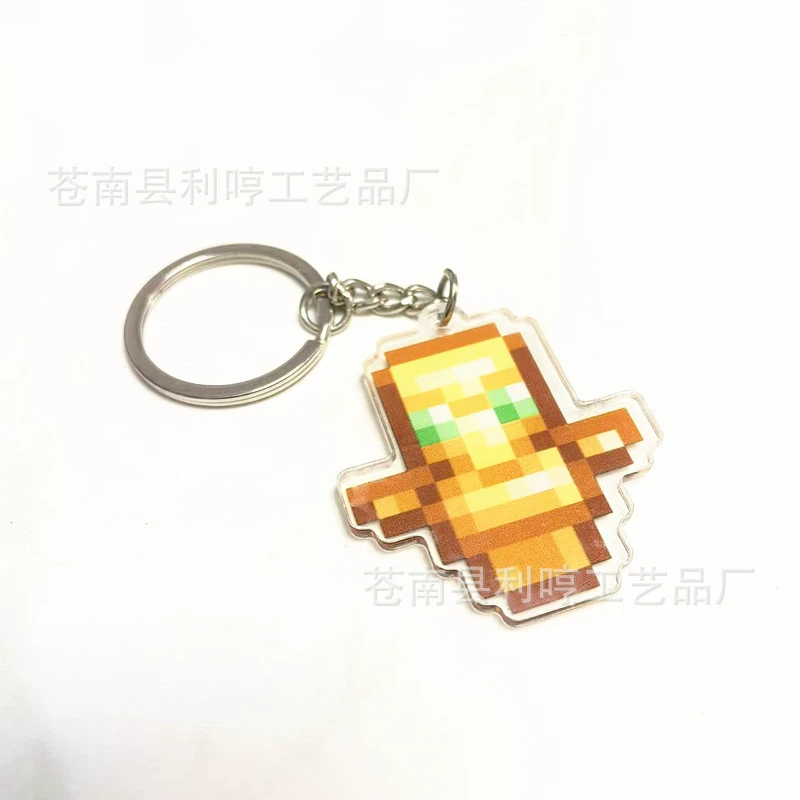 Cartoon acrylic keychain, backpack accessory