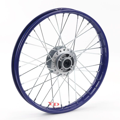 Hub drum core hub 1.40x17 - front-wheel-hub-140x17-blue-rim