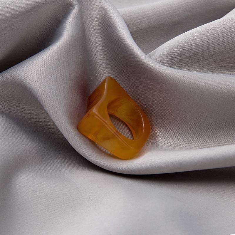 7g Weight 0.03µm-0.05µm Gold Plating Thickness Rhinestones Inlay Material Rings Classification 1 Piece Quantity Holiday, Daily Occasion Acrylic, Resin Material Geometric Pattern Women's Gender Simple Style Style Inlay Craft Simple Style Geometric Arylic Resin Inlay Rhinestones Women's Rings 15