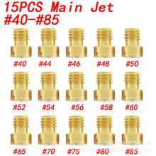 15PCS M4 GY6  139QMA B   Main Jet