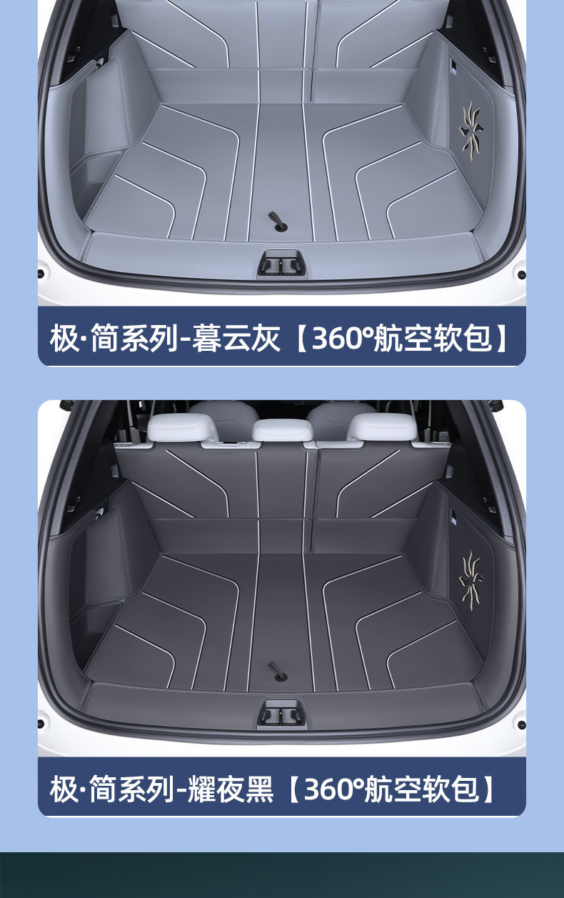 Suitable for BYD Song Ultra EV trunk mat, fully enclosed, specifically designed for the 2026 Song Ultra, modified trunk mat