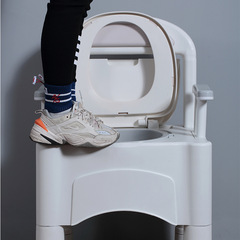Mobile Toilet Elderly Pregnant Commode Household Portable Nighttime Urination Bucket Toilet Seat Chair